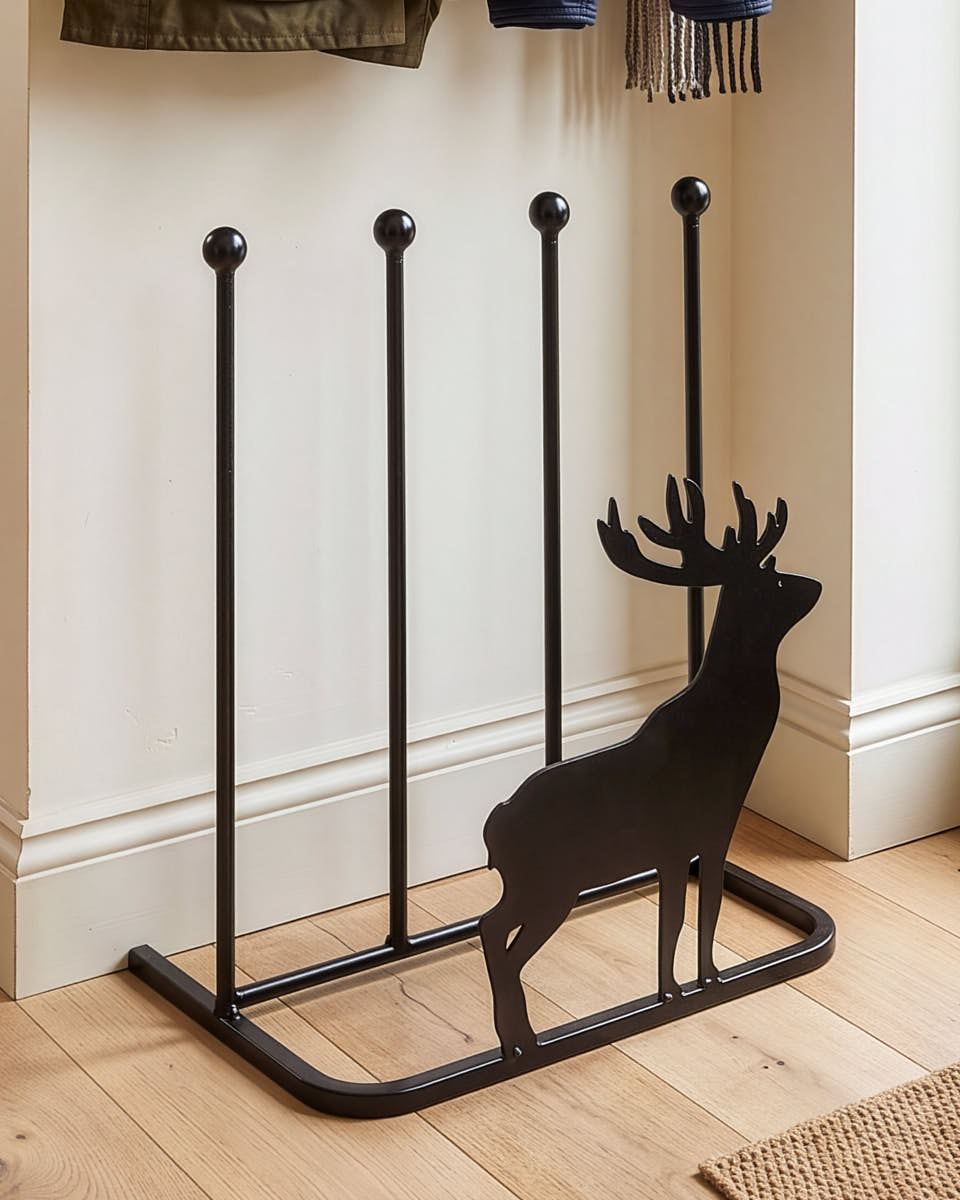 Stag Wellington Boot Rack