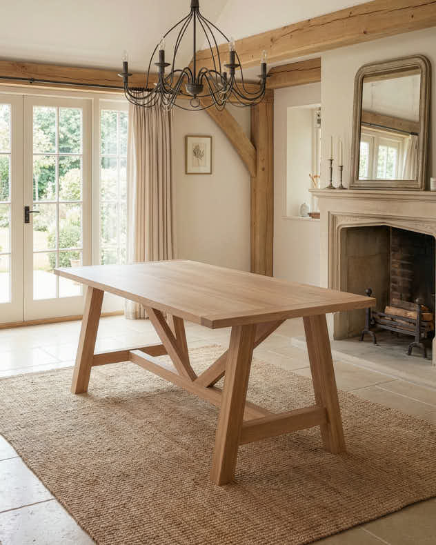 Harrogate Oak Dining Table