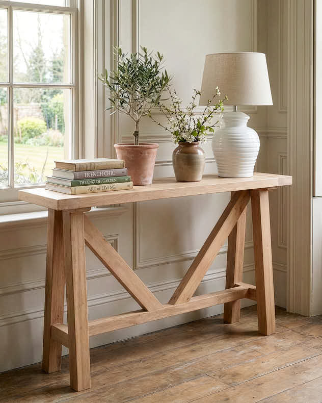 Harrogate Oak Console Table