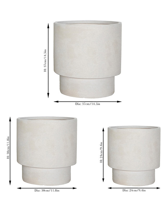 Pots &amp; Planters - Noma Beige Planter Collection