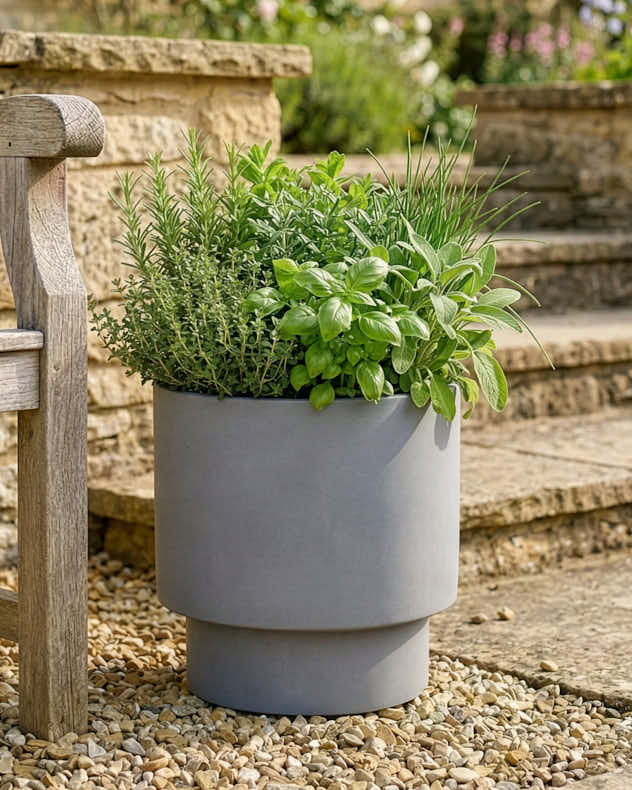 Pots &amp; Planters - Noma Grey Planter Collection