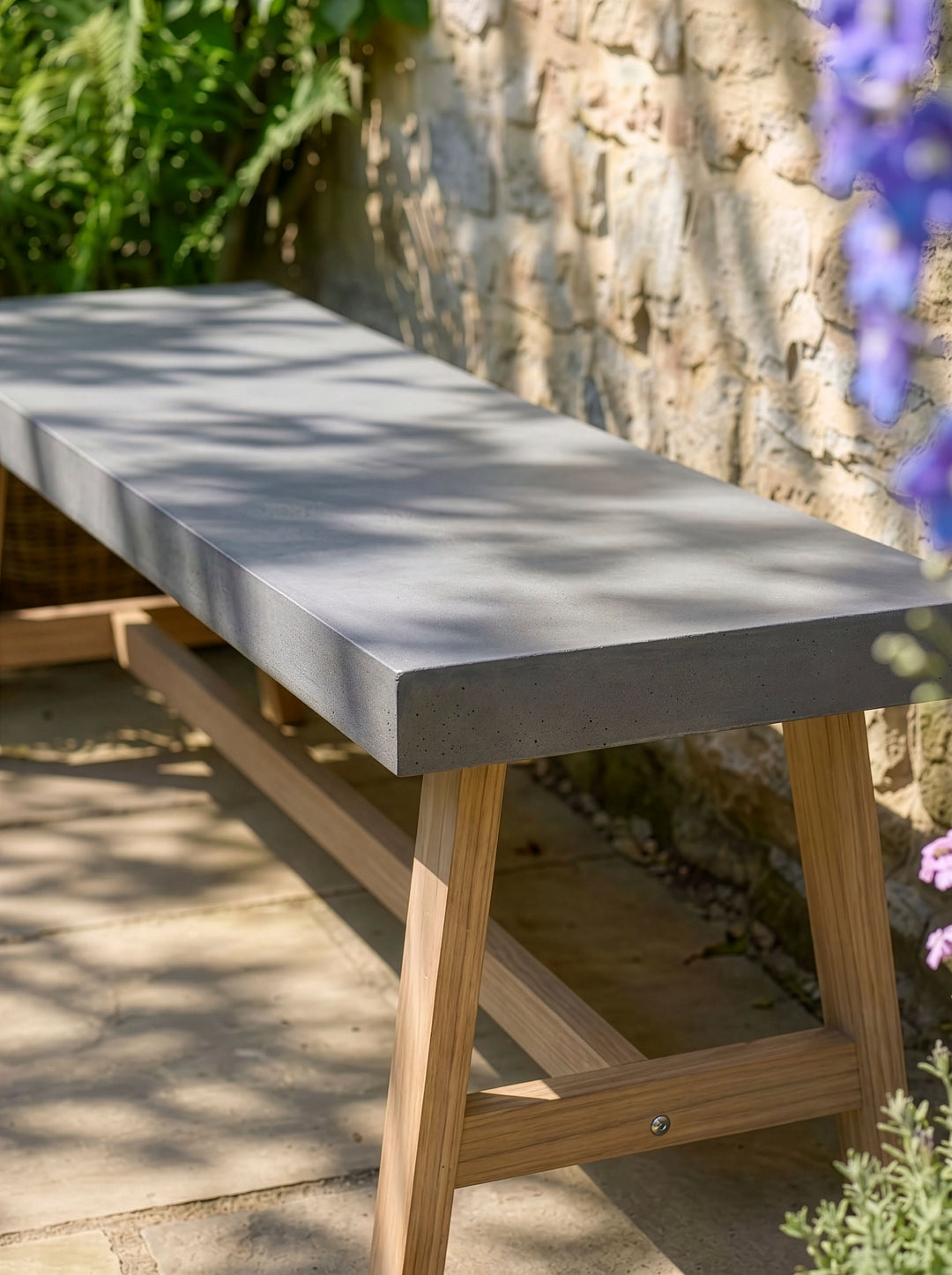 Culver Garden Table & Benches