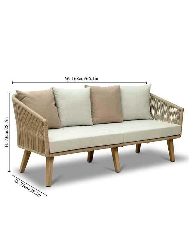 Marstrand Four Piece Garden Lounge Set