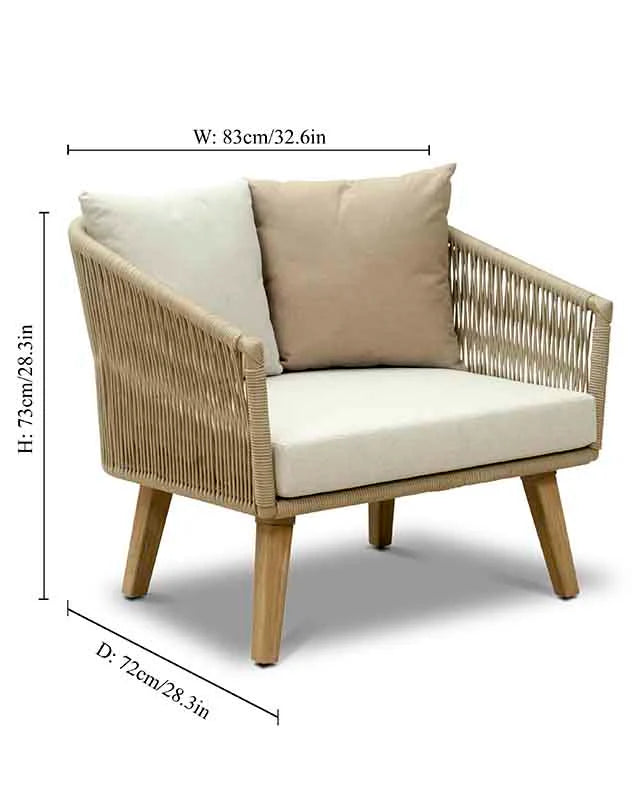 dimension of sofa set