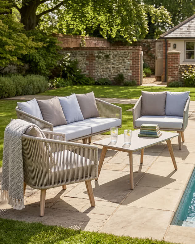 Marstrand Four Piece Garden Lounge Set
