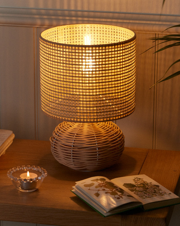 Ashby Rattan Table Lamp