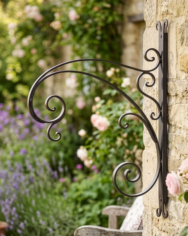 Brown Cast Iron Wall Bracket