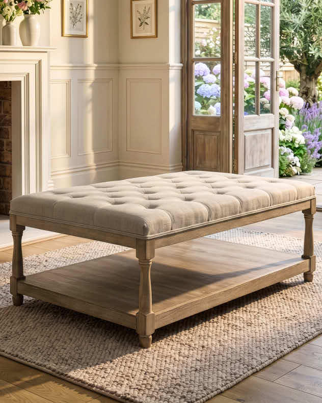 Camille Coffee Table Footstool