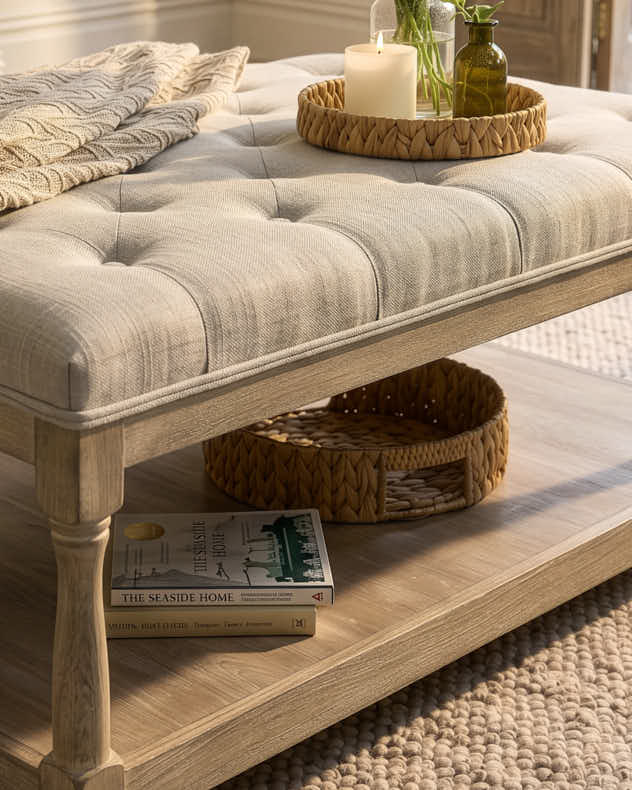 Camille Coffee Table Footstool