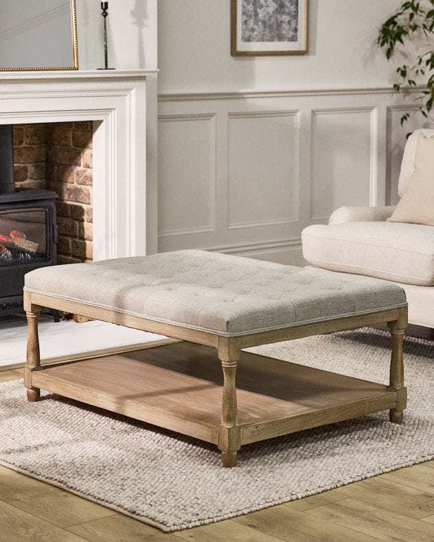 Camille Coffee Table Footstool