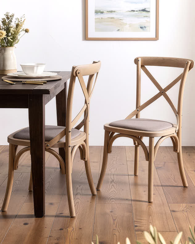 Set of 2 Nemours Café Dining Chairs