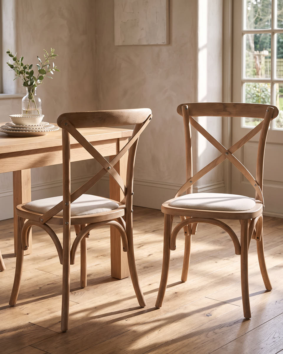 Set of 2 Nemours Café Dining Chairs