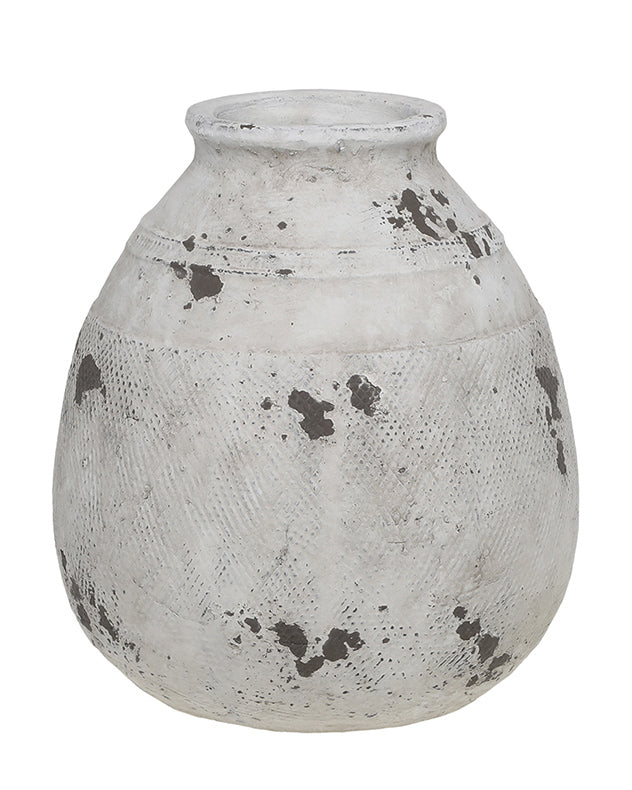 Distressed Effect Grecian Vase