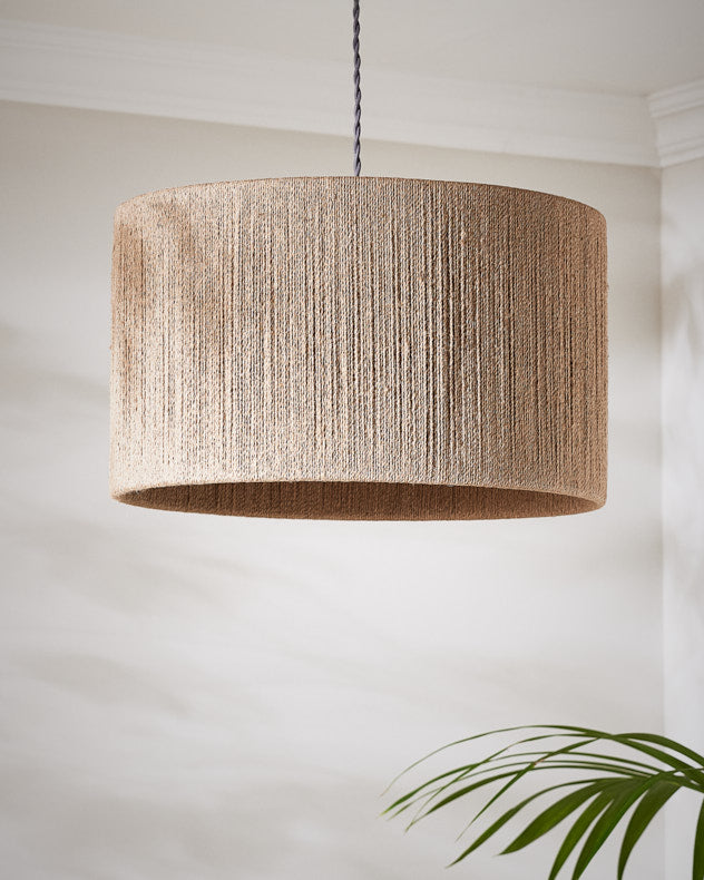 Cohen Natural Rope Pendant Ceiling Light Shade