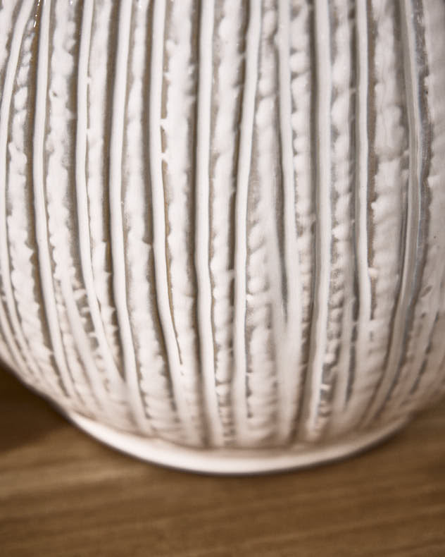 Table Lamps - Distressed Ceramic Table Lamp