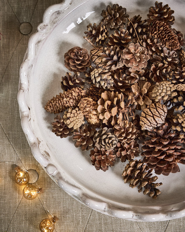 Ceramic Wave Potpourri Dish