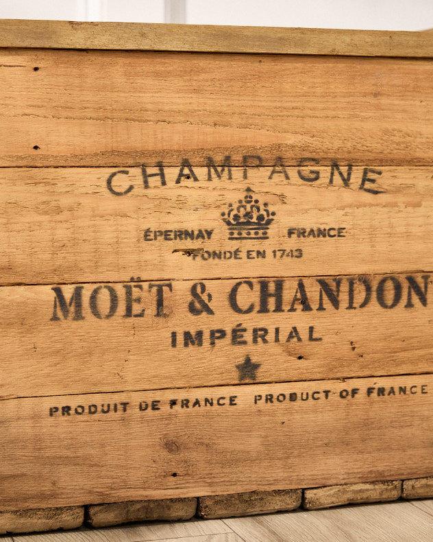 Wooden Champagne Trunk