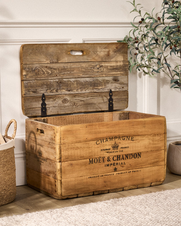 Wooden Champagne Trunk