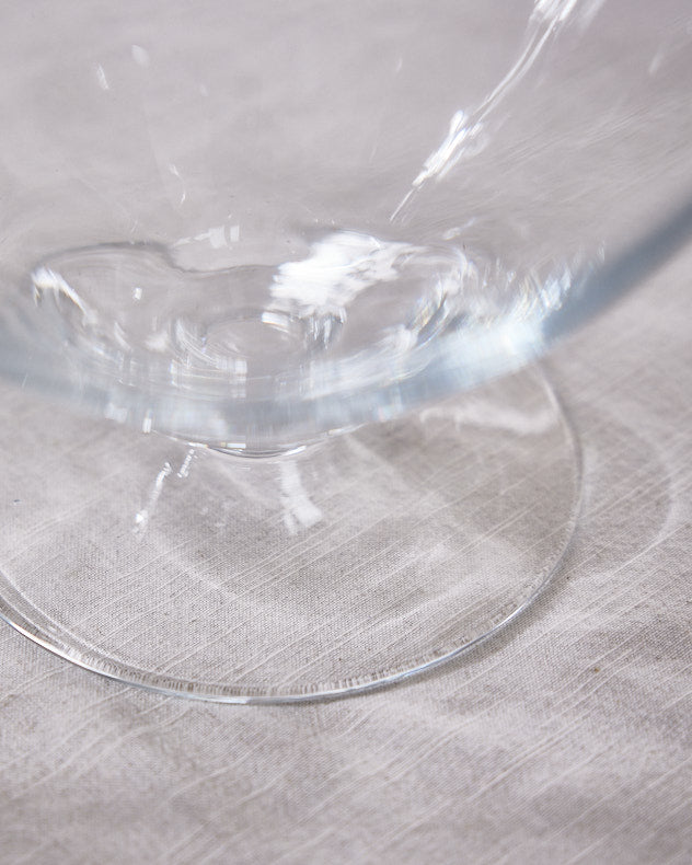 Leverton Clear Glass Vase