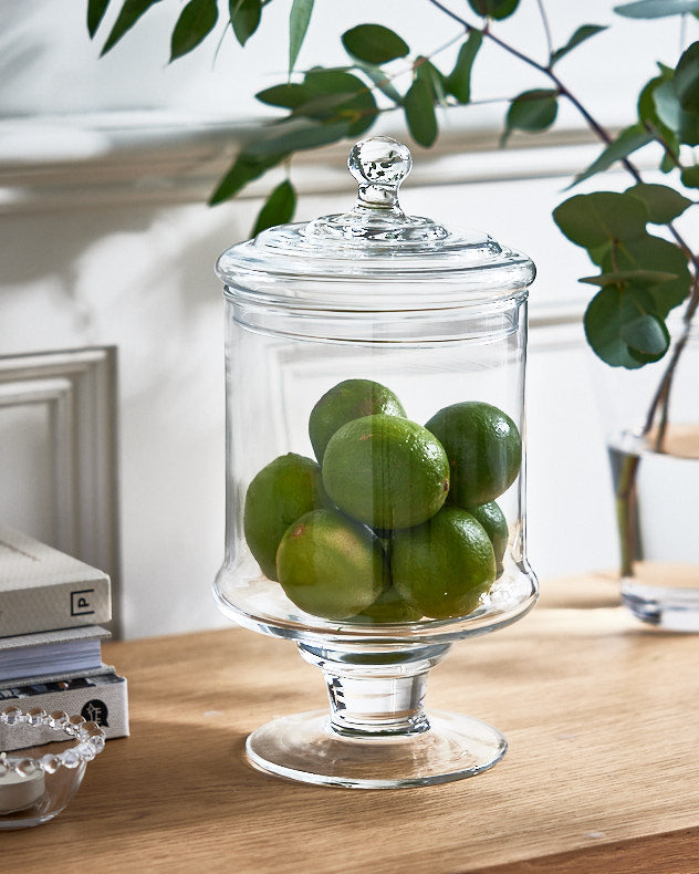 Ivybridge Clear Glass Decorative Jar