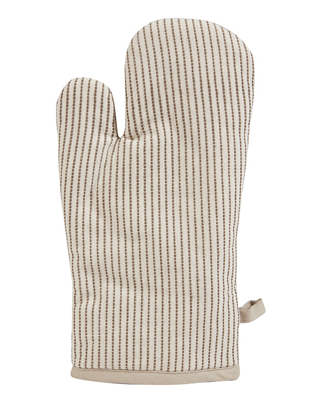 Ticking Stripe Cotton Oven Glove