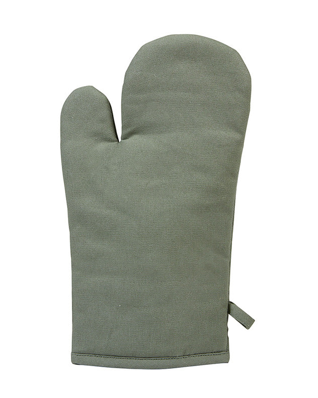 Forest Green Cotton Oven Glove