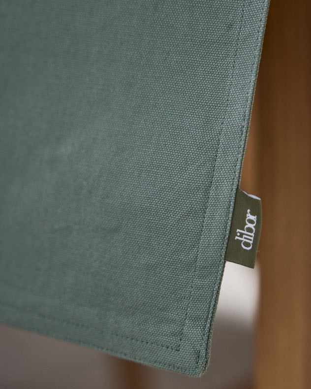 Personalised Forest Green Table Runner