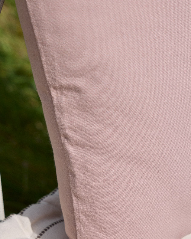 Rose Blush Cotton Cushion