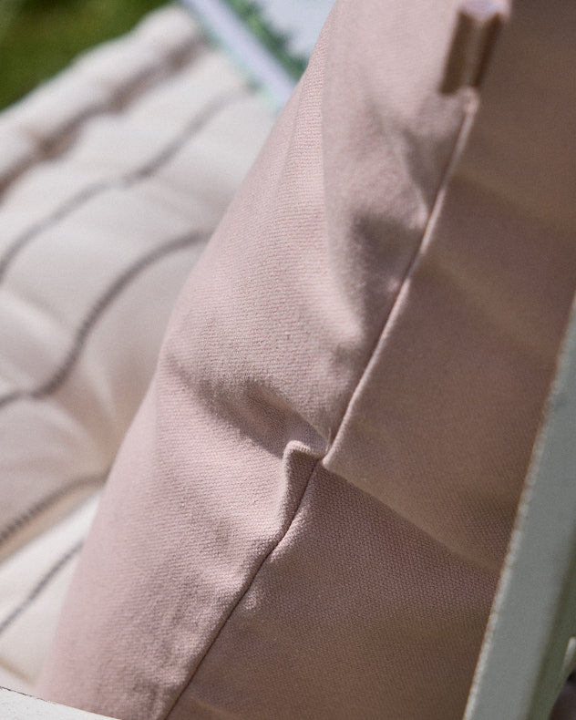 Rose Blush Cotton Cushion