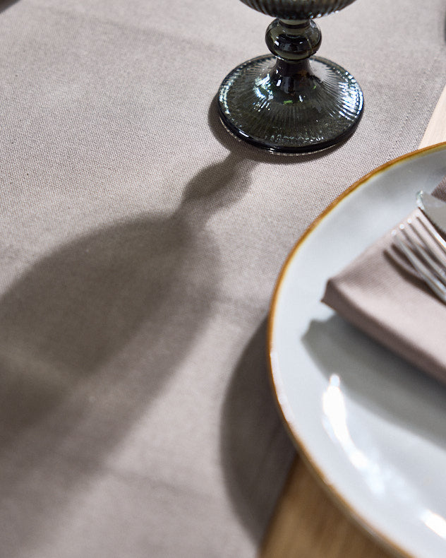 Table Runners - Mocha Cotton Table Runner