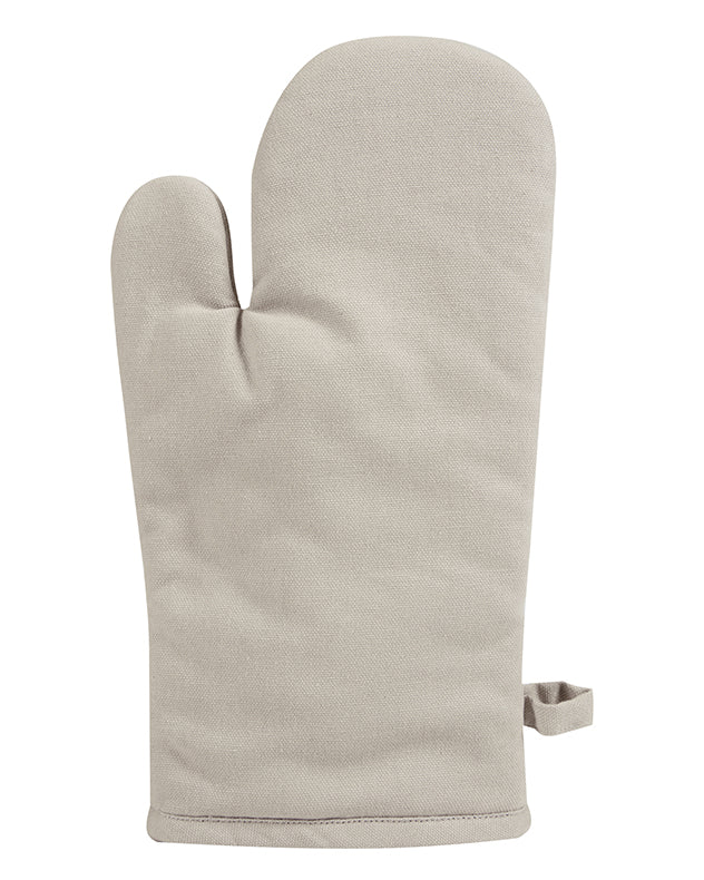 Ecru Cotton Oven Glove