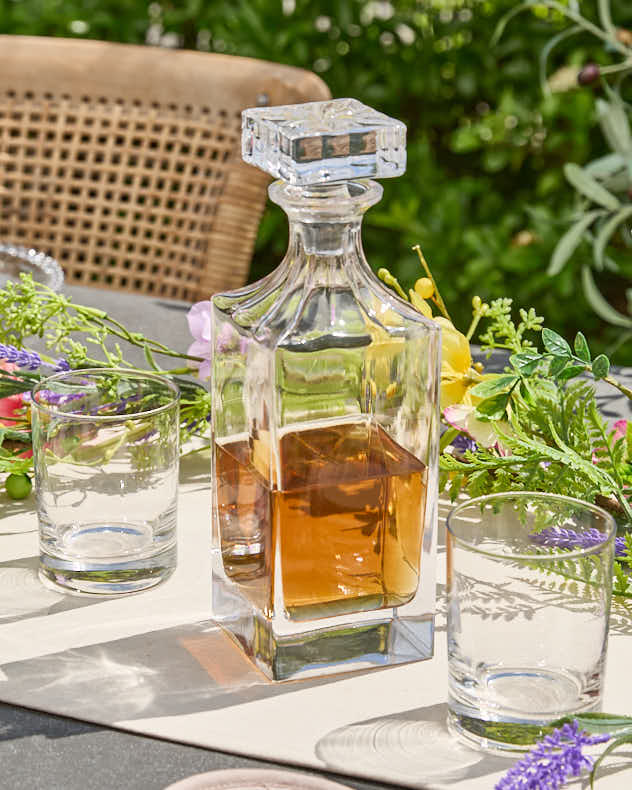 Flawed Glass Decanter