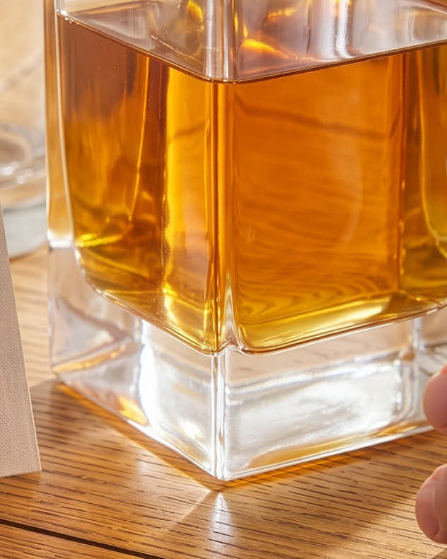 Luxury Personalised Glass Decanter Gift