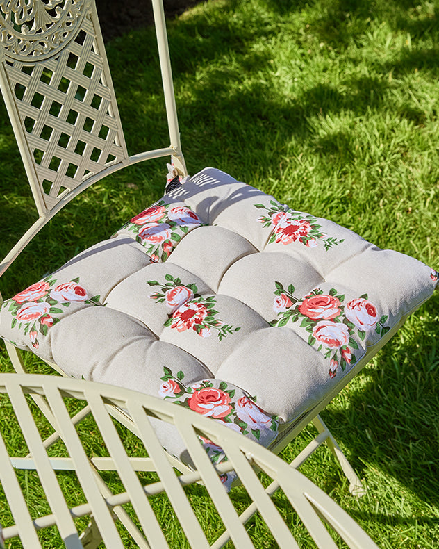 Floral outdoor seat cushions best sale