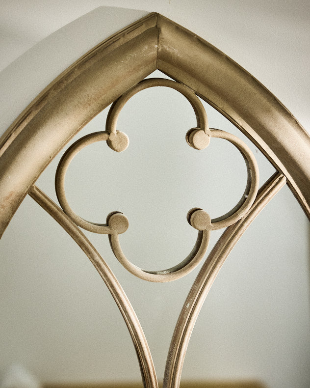 Mirror - Vienne Pointed Arch Window Mirror 105cm x 56cm