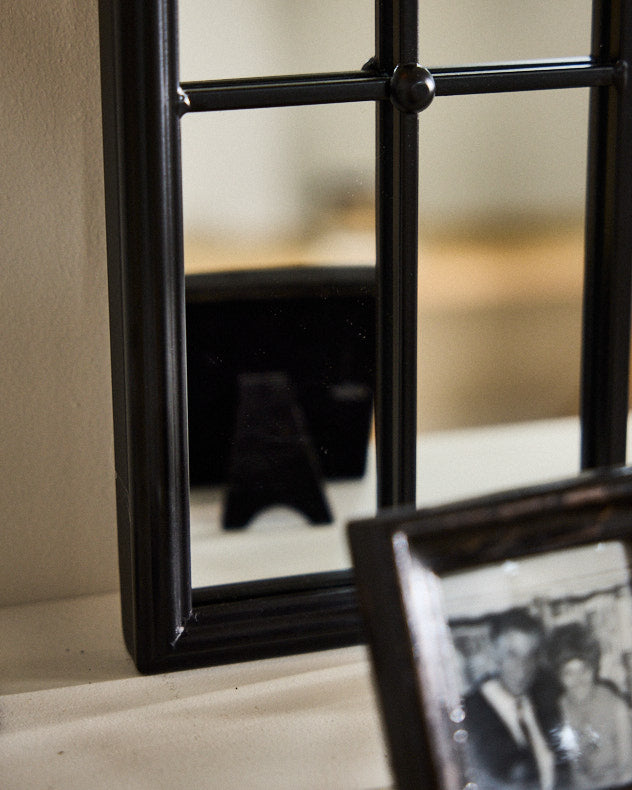 Canet Black Tall Indoor Mirror