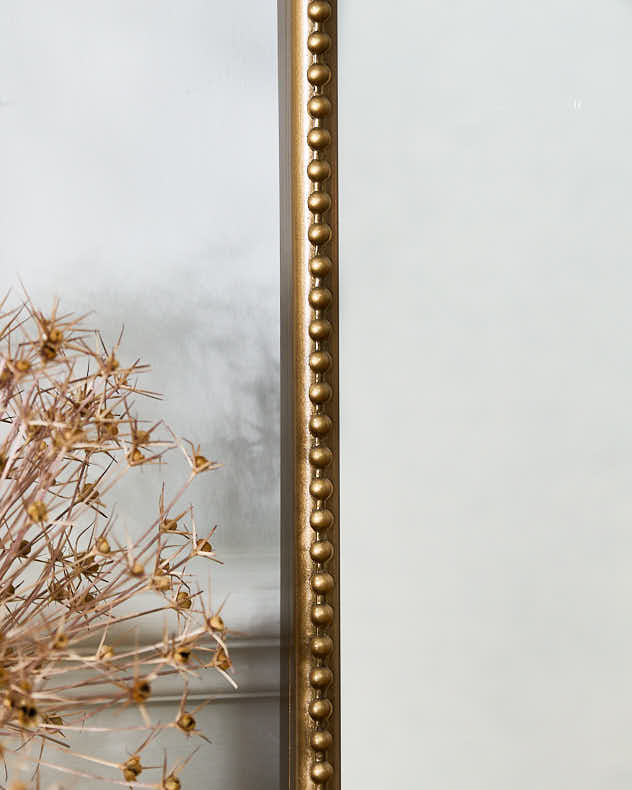 Rozier Gold Ornate Arch Mirror