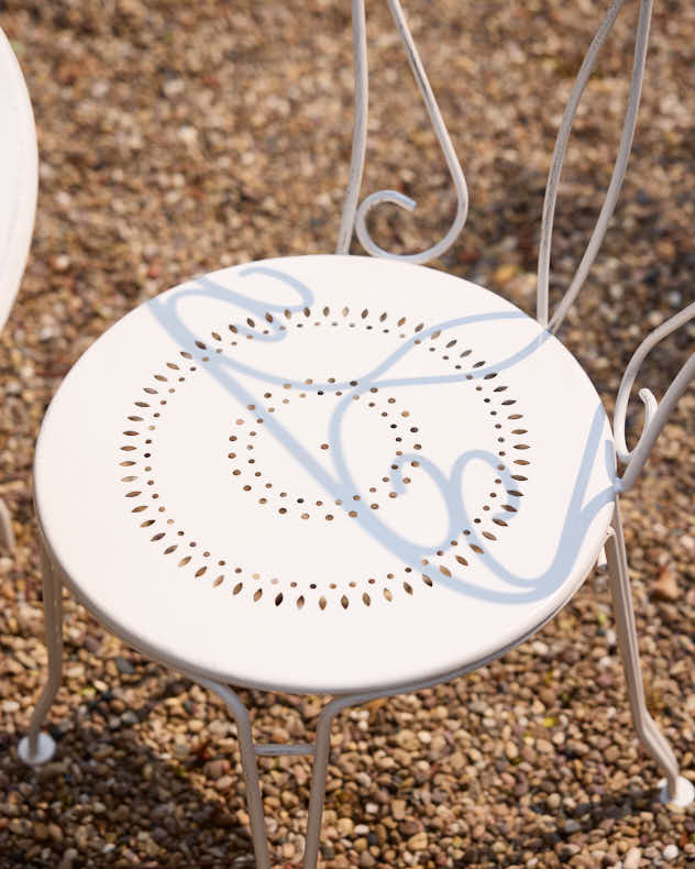 Amelie Four Person Iron Bistro Set