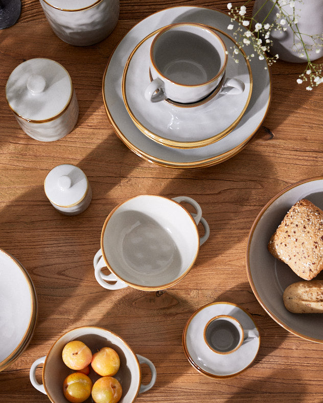 Grey Ceramic Tableware Collection