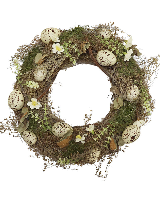 Rustic Natural Easter Wreath