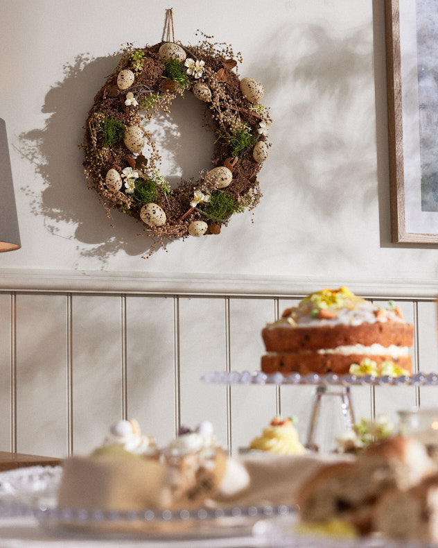 Rustic Natural Easter Wreath