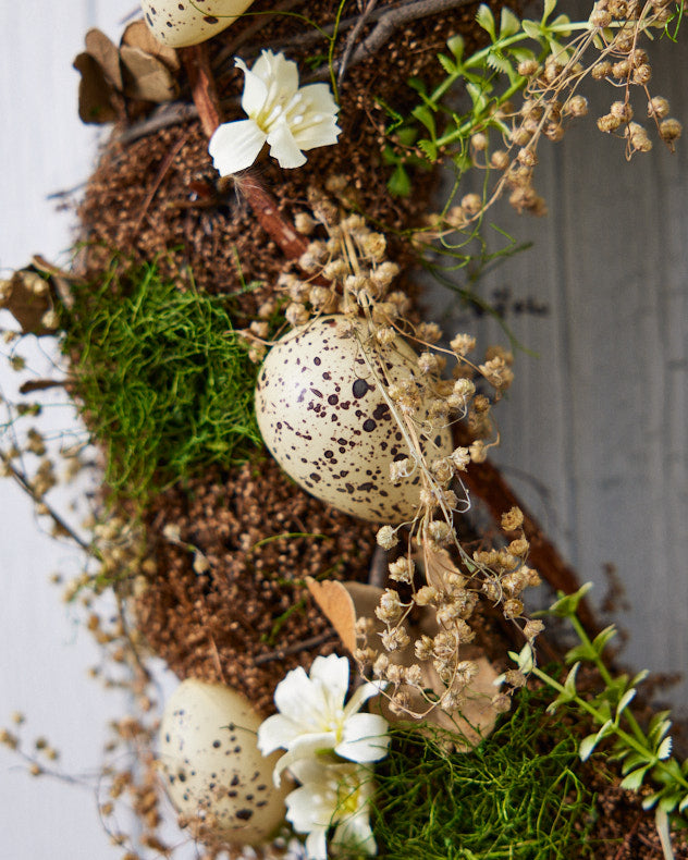 Rustic Natural Easter Wreath