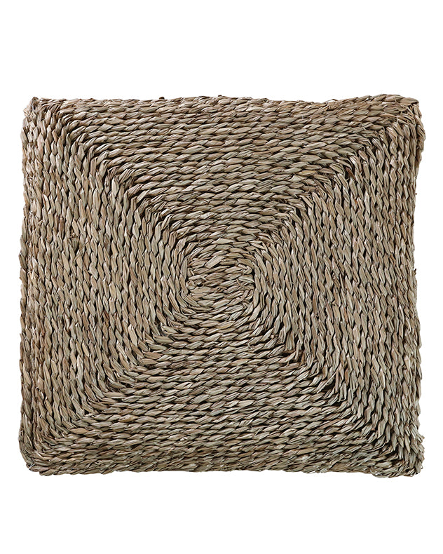 Braided Seagrass Cushion
