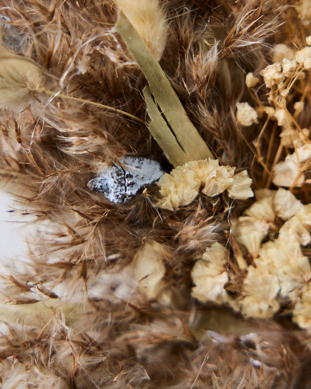 Dried Flowers Half Wreath