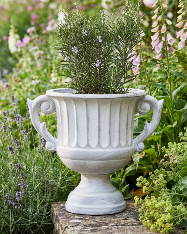Cement Pots & Planters - Arcadia Large Plant Pot