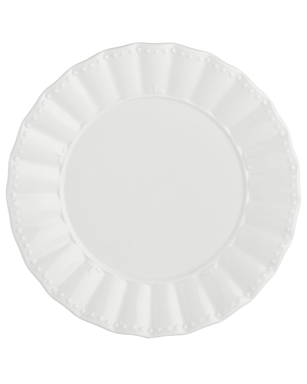 Mysa White Porcelain Salad Plate