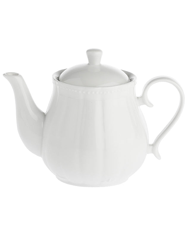 Mysa White Porcelain Tea Pot