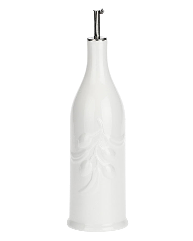 Lagon White Porcelain Oil Bottle