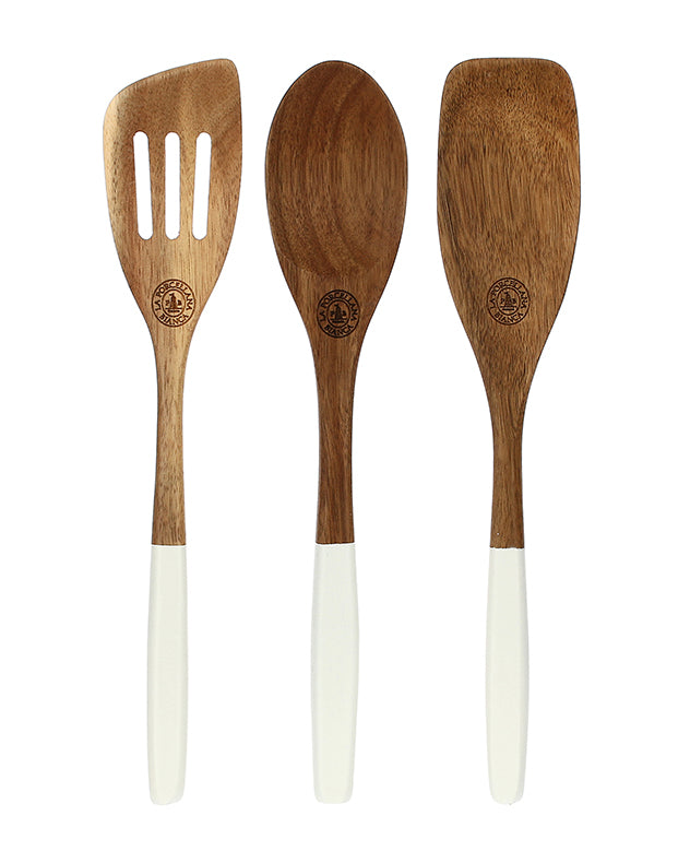 Set of 3 Fika Wooden Kitchen Utensils