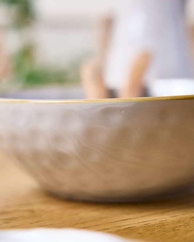 Seda Ceramic Serving Bowl